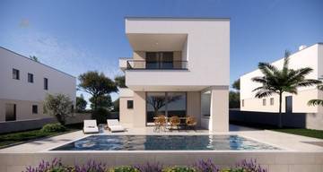 Thumbnail von Modern new-build villa with sea view and swimming pool