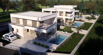 Thumbnail von Modern new-build villa with sea view and swimming pool