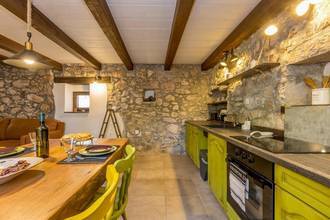 Thumbnail von Renovated stone house with a hot tub on the roof terrace, Krk