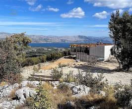 Thumbnail von Two villas under construction with a pool and sea view, Brač Island