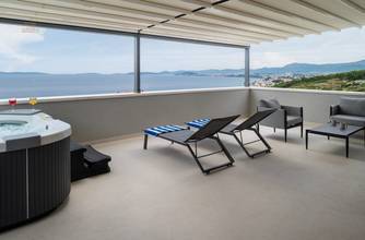 Thumbnail von Modern luxury villa with beautiful panoramic sea view, Split region