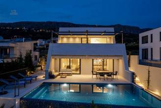 Thumbnail von Modern luxury villa with beautiful panoramic sea view, Split region