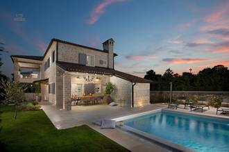 Thumbnail von Stone villa in Mediterranean style with pool in Kanfanar, Istria region