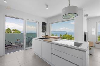 Thumbnail von Modern villa with top-notch furnishings and a swimming pool in a panoramic location, Rabac / Labin region