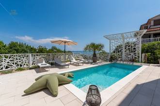 Thumbnail von Modern villa with top-notch furnishings and a swimming pool in a panoramic location, Rabac / Labin region