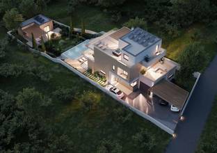 Thumbnail von Moderne Villa mit Pool und Meerblick, Region Dvornica