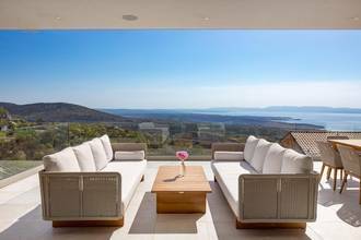 Thumbnail von High-quality designer villa with panoramic sea view, Hreljin region