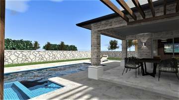 Thumbnail von Mediterrane Villa mit privatem Pool in Vrbnik, Insel Krk