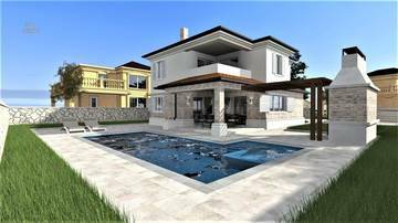 Mediterrane Villa mit privatem Pool in Vrbnik, Insel Krk