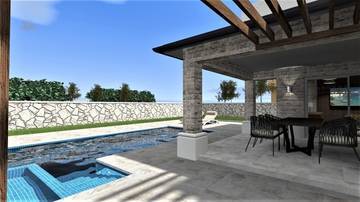 Thumbnail von Mediterranean villa with private pool in Vrbnik, Island of Krk