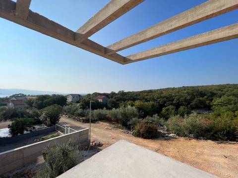 Moderne Stadtvilla mit Meerblick, Stadt Krk, Insel Krk