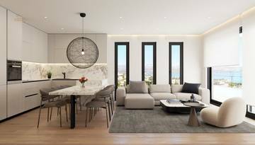 Thumbnail von Modernes Appartement mit Garten und Meerblick
