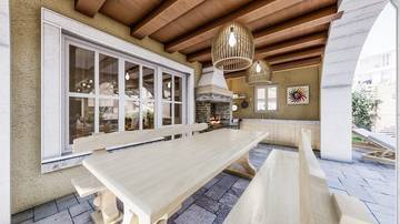 Thumbnail von Mediterranean villa with pool and sea view, island of Krk