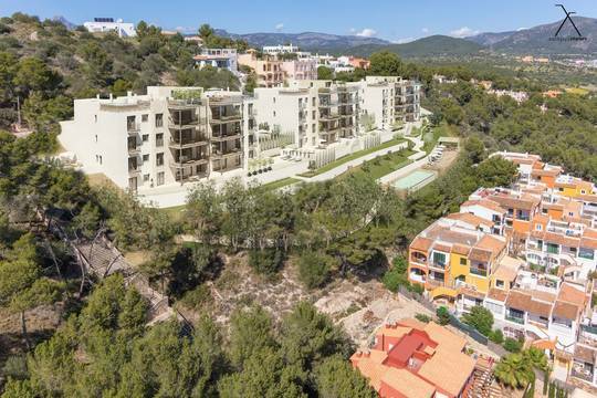 Luxuriöse Wohnungen im modernen Neubau nahe dem Meer