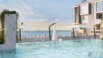 Hochwertiges Penthouse mit Panorama Meerblick in Palma, Partixol