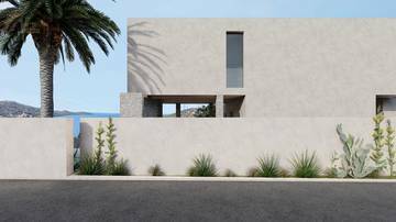Thumbnail von Modern villa with pool and sea view, Rogoznica region