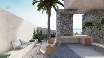 Thumbnail von Modern villa with pool and sea view, Rogoznica region