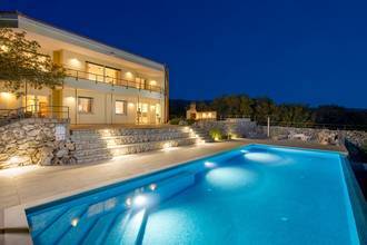 Thumbnail von Modern villa with swimming pool and beautiful sea view