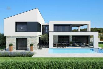Moderne Villa mit Swimmingpool und Meerblick