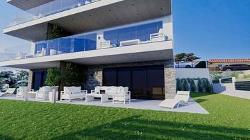 Thumbnail von Modern new-build apartment on the 2nd floor + studio with garden on the ground floor
