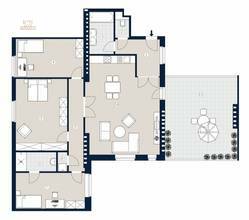 Thumbnail von Elegante 4-Zimmer Wohnung mit Terrasse, Erstbezug!