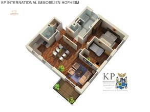 Thumbnail von ***Traumhafte 3-Zimmer ETW mit Balkon in LANGENHAIN***