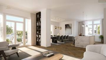 Exklusive Etagenwohnung mit Terrassen in Toplage Döblings