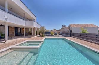 Thumbnail von Moderne Villa mit Pool und Blick auf das Meer bei Fazana, Region Pula