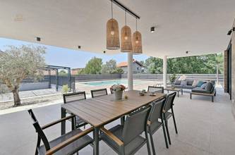 Thumbnail von Modern villa with pool and sea view near Fazana, Pula region