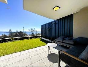 Wohnung im Erdgeschoss mit Garten