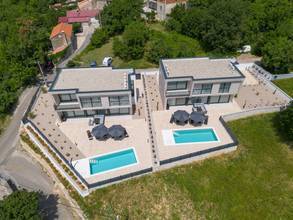 Thumbnail von Modern villa with swimming pool and sea view in a quiet location