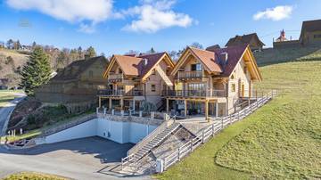 Thumbnail von Blockhouse Chalet A with a breathtaking view in an idyllic peaceful location