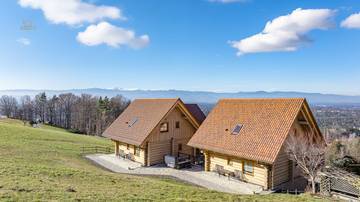 Thumbnail von Blockhouse Chalet A with a breathtaking view in an idyllic peaceful location