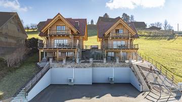 Thumbnail von Blockhouse Chalet A with a breathtaking view in an idyllic peaceful location