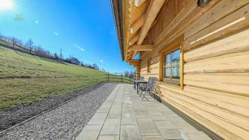 Thumbnail von Blockhouse Chalet A with a breathtaking view in an idyllic peaceful location