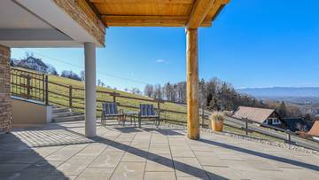 Thumbnail von Blockhouse Chalet A with a breathtaking view in an idyllic peaceful location