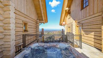 Thumbnail von Blockhouse Chalet A with a breathtaking view in an idyllic peaceful location