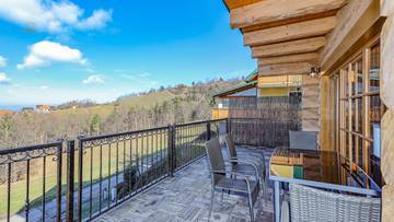 Thumbnail von Blockhouse Chalet A with a breathtaking view in an idyllic peaceful location