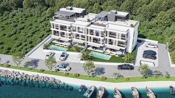 Thumbnail von Modern penthouse with roof terrace in the first row to the sea