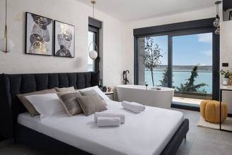 Thumbnail von Modern villa with panoramic sea view, Starigrad Paklenica region