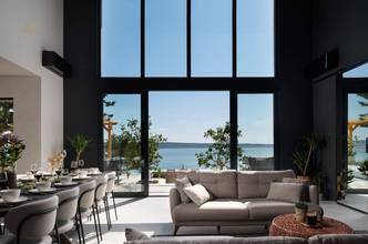Thumbnail von Modern villa with panoramic sea view, Starigrad Paklenica region