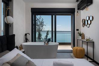 Thumbnail von Modern villa with panoramic sea view, Starigrad Paklenica region