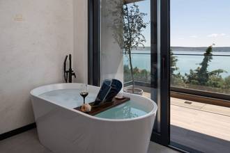 Thumbnail von Modern villa with panoramic sea view, Starigrad Paklenica region