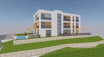 Thumbnail von Building plot with building permit for an apartment building with panoramic sea view