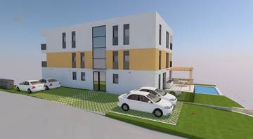 Thumbnail von Building plot with building permit for an apartment building with panoramic sea view