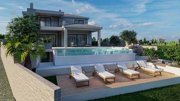 Thumbnail von Mediterrane Villa in ruhiger Lage mit Meerblick, Region Sukosan