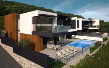Thumbnail von Moderne Luxusvilla nahe dem Meer, Region Omis