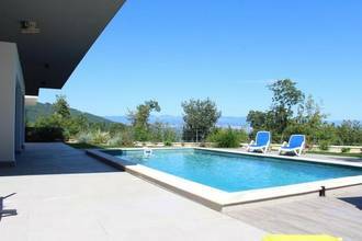 Thumbnail von Modern villa with pool and panoramic sea view