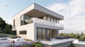 Thumbnail von Modern villa with pool and sea view