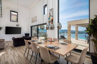 Thumbnail von Modern villa with infinity pool and panoramic sea view, Sibenik region